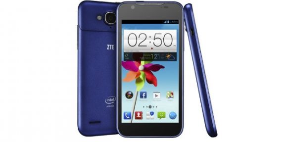 ZTE представила смартфон с процессором от Intel