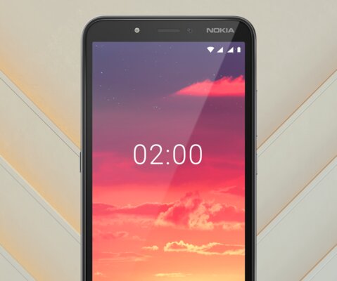 Представлен Nokia C2 — смартфон начального уровня с Android Go и фронтальной вспышкой