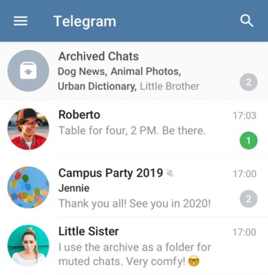 Telegram 6.0: сортировка чатов, статистика каналов и улучшенная синхронизация с ПК