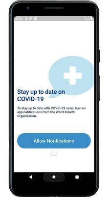Вышло официальное приложение про COVID-19 от ВОЗ