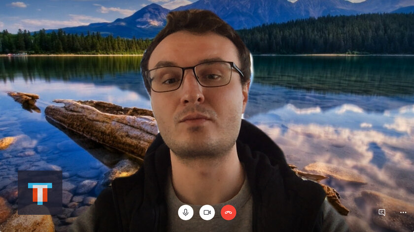 Как изменить фон за спиной на видео в Skype