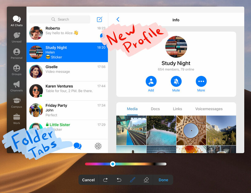 Telegram пообещал добавить групповые видеозвонки уже в этом году