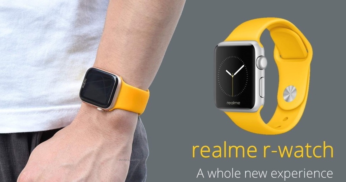 Раскрыт дизайн первых умных часов от Realme: далеко не Apple Watch