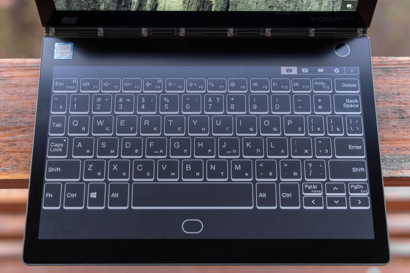 Обзор Lenovo Yoga Book C930: сенсорная ч/б-клавиатура и открытие стуком по крышке — Второй экран для творчества. 2
