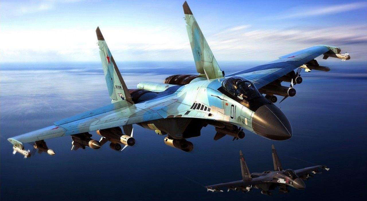 Видео дня: перехват американского самолёта-шпиона российскими Су-35