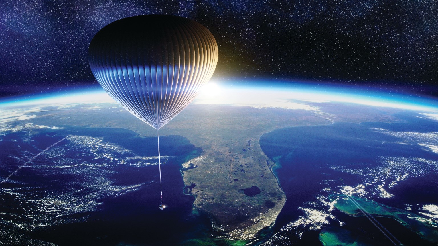 Space Perspective планирует отправлять туристов в космические круизы на воздушных шарах