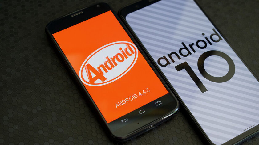 Android 4.4 против Android 10: как система изменилась за 7 лет