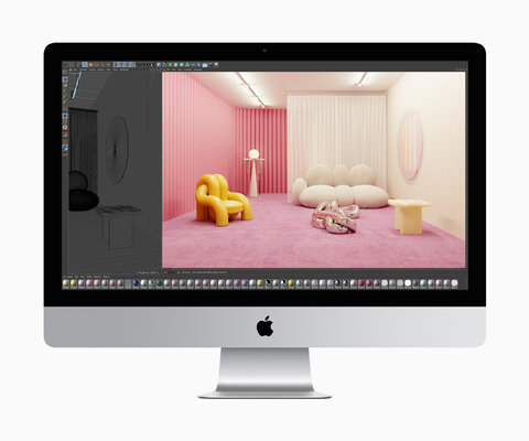 Apple представила новый iMac: 10 ядер, больше памяти и более быстрая графика