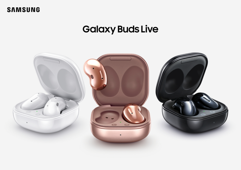 Samsung представила наушники-бобы Galaxy Buds Live