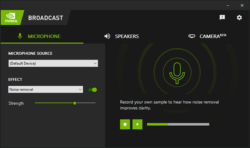 Обновлённое приложение для стриминга NVIDIA Broadcast: продвинутое шумоподавление и замена фона без хромакея