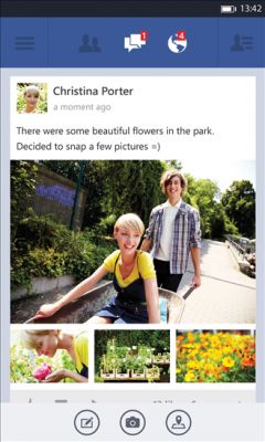Приложение Facebook* для Windows Phone вышло из бета-версии