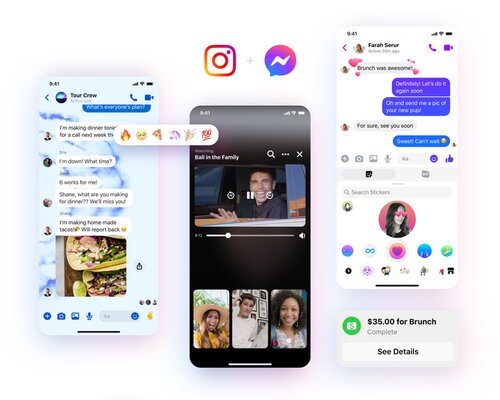 Facebook Messenger получил новый дизайн и дополнительные функции