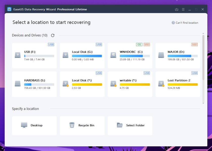 Обзор EaseUS Data Recovery Wizard: лёгкий способ восстановить файлы