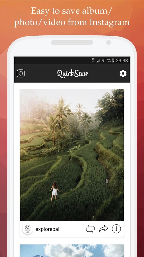 QuickSave — сохранить из Instagram 2.3.8