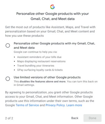 В Gmail теперь можно запретить Google сканировать текст и содержание писем
