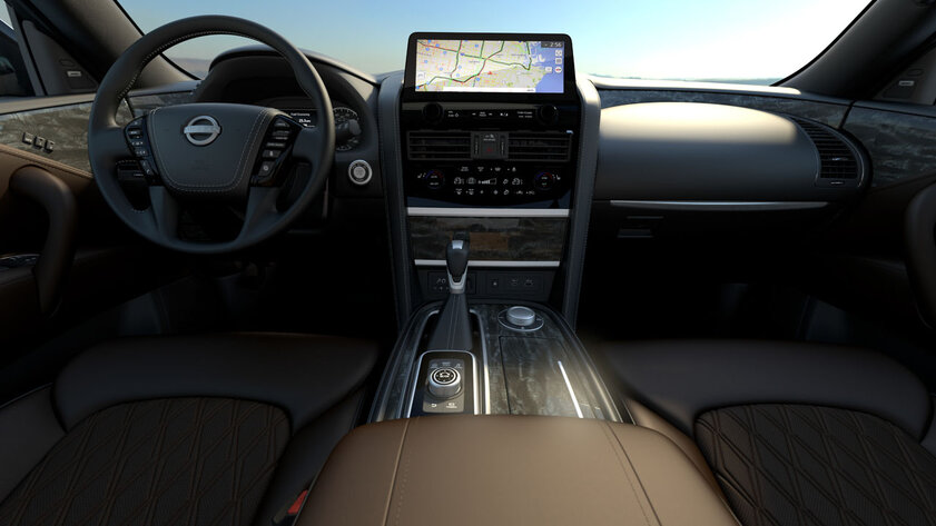 Nissan представила новый Armada: с Apple CarPlay, сенсорным экраном и 400 л.с.