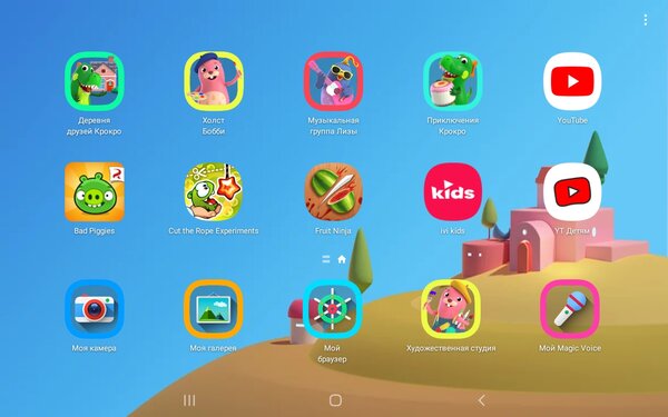 Обзор планшета для детей Galaxy Tab A 8.0 Kids Edition: противоударный и надёжный — Особенности детского планшета. 7