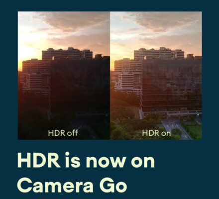 Съёмка с HDR на бюджетных смартфонах: Google обновила Camera Go