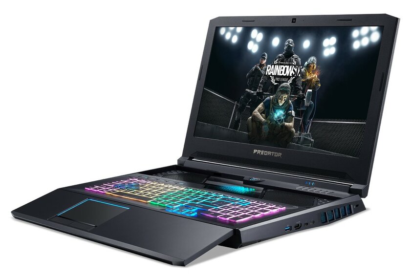 Acer представила в России геймерский ноутбук Helios 700: 144 Гц, RGB и мощное железо