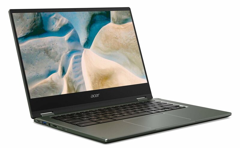 Сенсорный экран, Chrome OS, AMD и военный стандарт: Acer представила Chromebook Spin 514