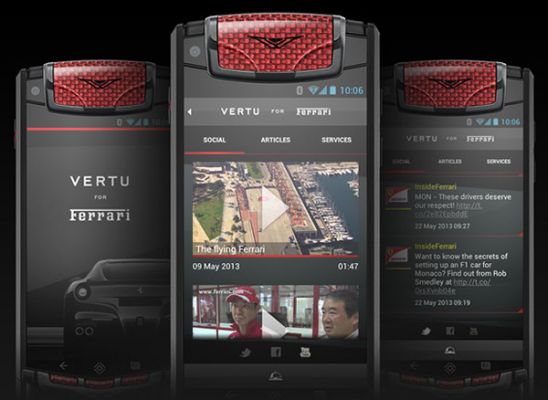 Vertu анонсировала свой новый "люксофон" с Android