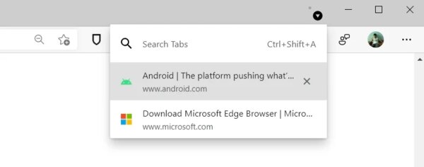Microsoft Edge ждёт крупное обновление: поиск по вкладкам и виджеты для Windows 10