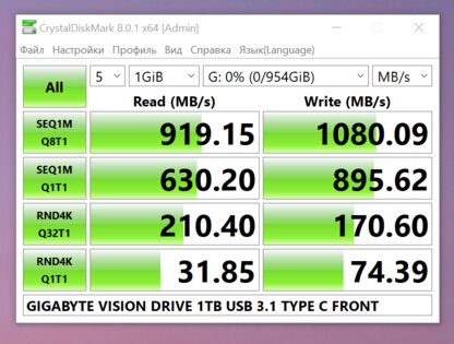 Обзор SSD Gigabyte Vision Drive 1TB: для тех, кто снимает, рисует и создает