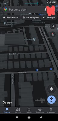 В Google Картах для Android появилась тёмная тема