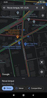 В Google Картах для Android появилась тёмная тема
