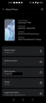 Раскрыты характеристики флагмана OnePlus 9 Pro: топовый чип Qualcomm и пять камер