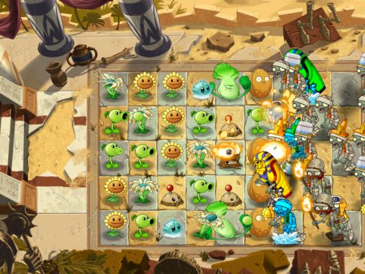 Обзор игры Plants vs. Zombies 2 для iOS