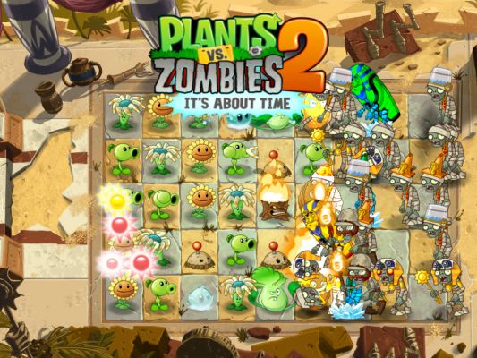 Обзор игры Plants vs. Zombies 2 для iOS