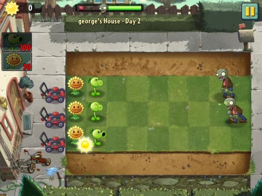 Обзор игры Plants vs. Zombies 2 для iOS