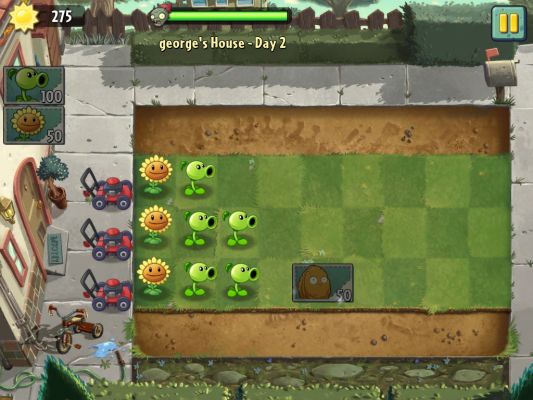 Обзор игры Plants vs. Zombies 2 для iOS