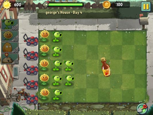 Обзор игры Plants vs. Zombies 2 для iOS