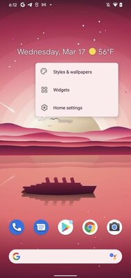 Новые виджет поиска и панель задач: все скрытые нововведения в Android 12 DP 2