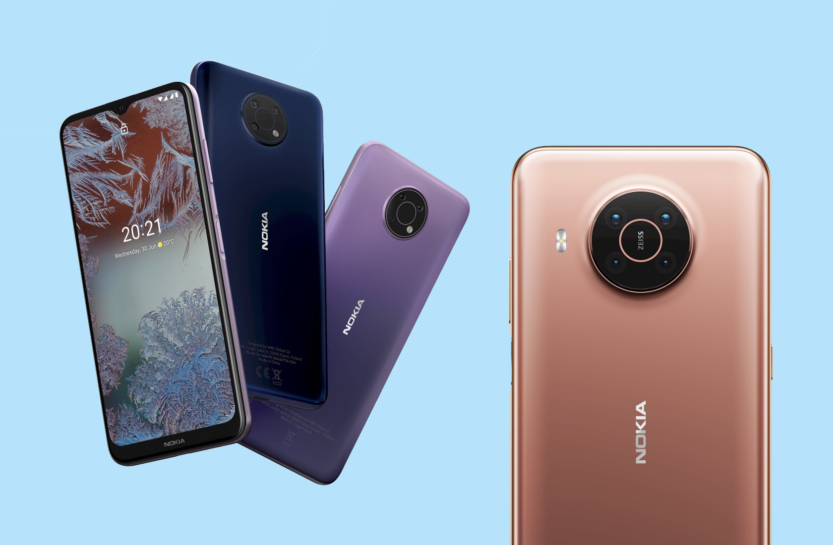 До трёх лет обновлений Android: Nokia представила C10/C20, G10/G20 и X10/X20