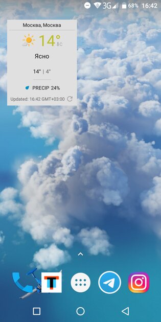 10 лучших приложений о погоде на телефон Android: с виджетами для главного экрана