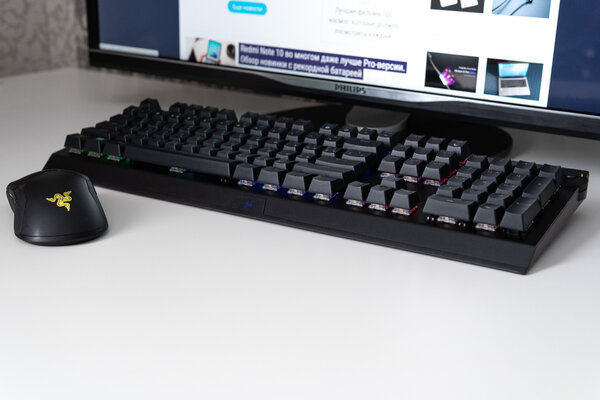 Гейминг может быть беспроводным: обзор клавиатуры Razer BlackWidow V3 Pro — Внешний вид и удобство. 1