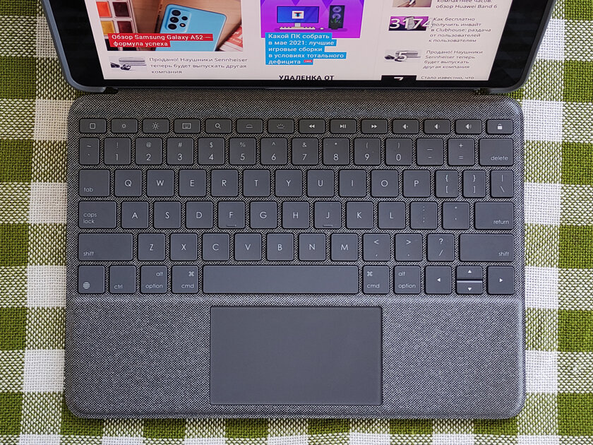 Обзор Logitech Combo Touch — лучшая клавиатура с трекпадом для iPad? — Клавиатура. 1