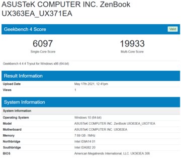 Платформа Intel EVO решает многое. Обзор ASUS ZenBook Flip S13 (UX371E) — Хорошая производительность — нижняя планка Intel EVO. 6