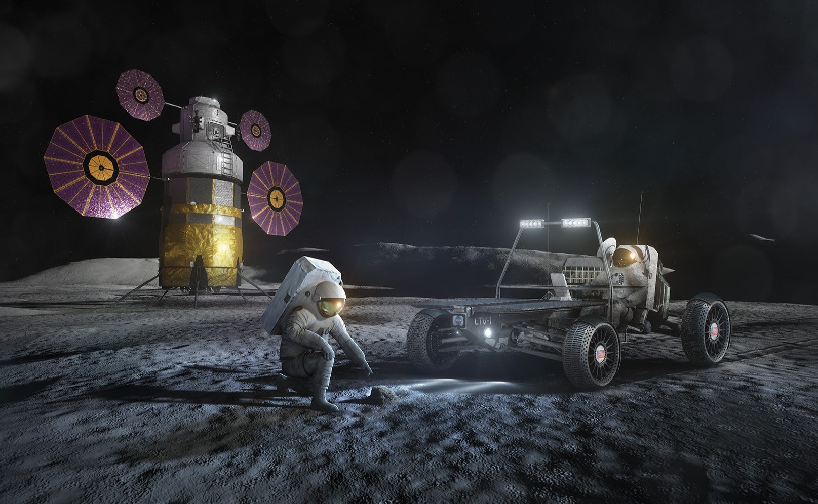 General Motors разработает новый луноход для NASA