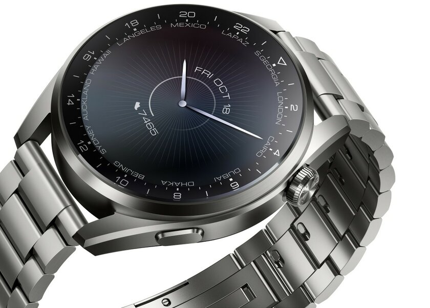 Представлены Huawei Watch 3: HarmonyOS, до 7 дней автономности и титановый корпус