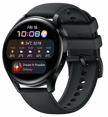 Представлены Huawei Watch 3: HarmonyOS, до 7 дней автономности и титановый корпус