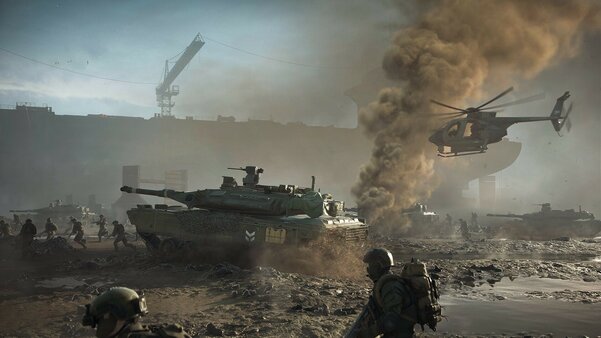 В сеть выложили скриншоты и главную заставку следующей Battlefield