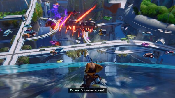 Безостановочный экшен с запоминающимися персонажами: обзор Ratchet & Clank: Rift Apart