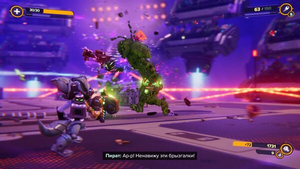 Безостановочный экшен с запоминающимися персонажами: обзор Ratchet & Clank: Rift Apart