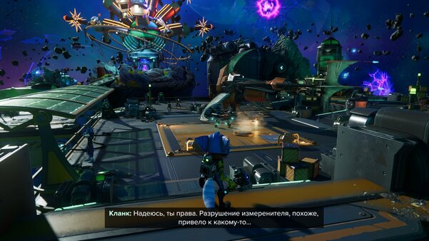 Безостановочный экшен с запоминающимися персонажами: обзор Ratchet & Clank: Rift Apart