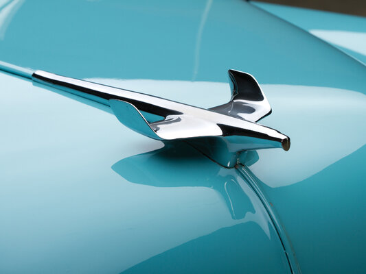 10 самых узнаваемых автомобильных маскотов — фигурок-талисманов на капотах машин — Jet Bird у Chevrolet. 1