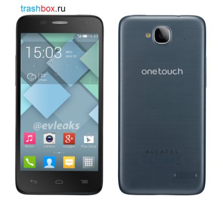 Компания Alcatel представила 2 новых смартфона